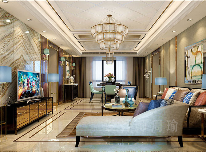 抠逼视频网站世纪江尚三室两厅168平装修设计效果欣赏
